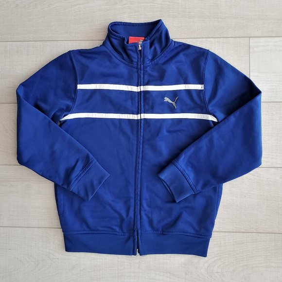 Puma Boys' Track Jacket Sz S (6/7 Yr old) Used - Picture 1 of 3